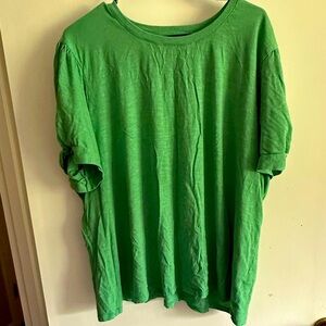 Maurice’s 3x green short sleeve with twist tie sleeve